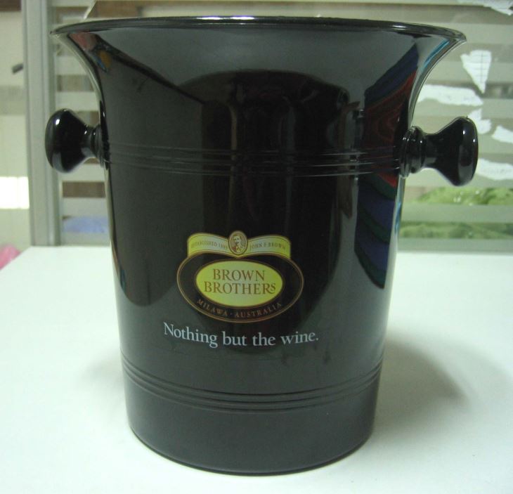 Baldes de vinho de 3,3 L plástico baldes de gelo