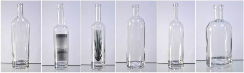 700ml Garrafa De Vidro Forma De Diamante Unique Design Glass Spirit Bottle
