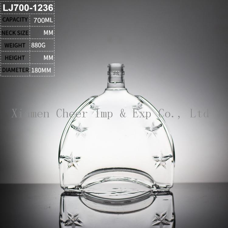 Garrafa de espíritos de 700ml 700ml spirits bottle
