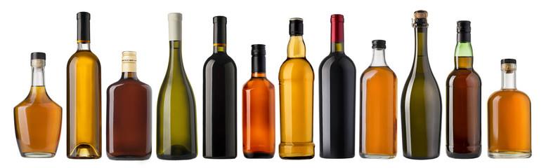 garrafas de álcool alcohol bottles